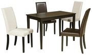 Dark Brown-Ivory