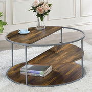 Gray/Walnut
